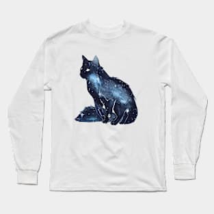 Galaxy Cat Long Sleeve T-Shirt